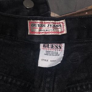 Vintage guess jeans shorts